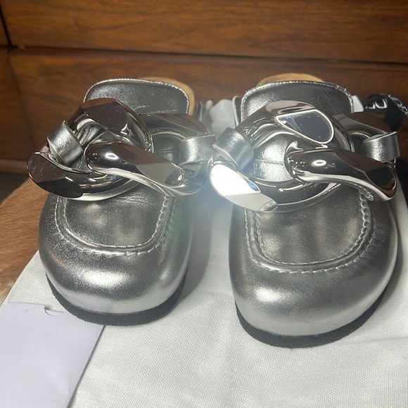 NEW | JW ANDERSON CHAIN LOAFER LEATHER MULES - New w/o box | Sold-out color - Picture 8 of 10